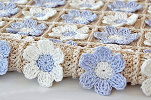 Crochet blanket Gues how much I love you