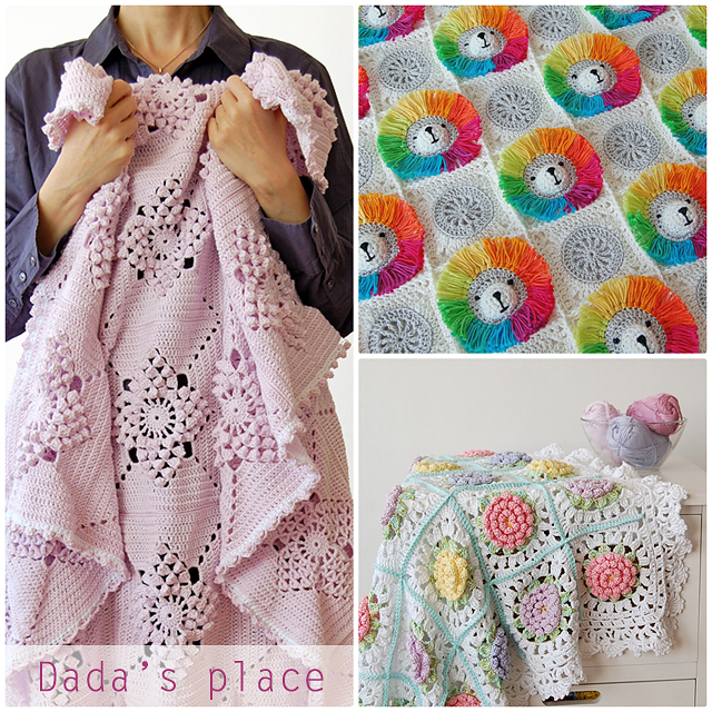 Dada's place crochet blanket