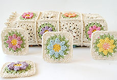 Primavera Flower Granny Square