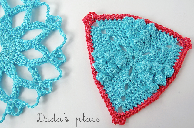 Beautiful crochet motif