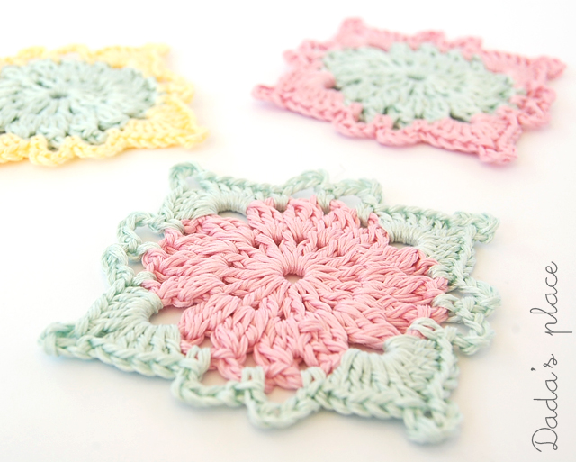 Beautiful crochet motif