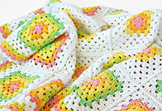 Classic Granny Square Blanket