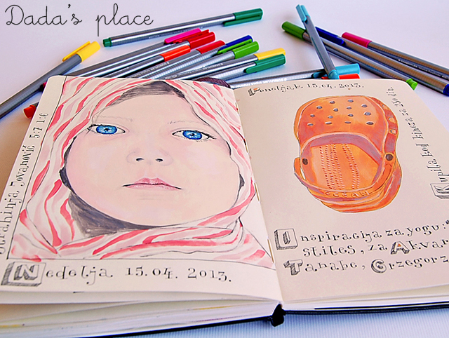 Colorful illustrated journal Colorful illustrated journal