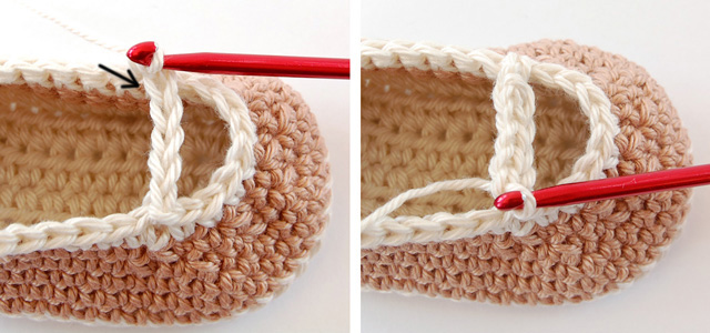 Crochet baby booties free photo tutorial