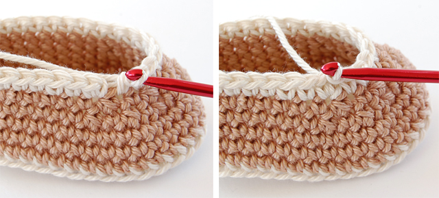 Crochet baby booties free tutorial