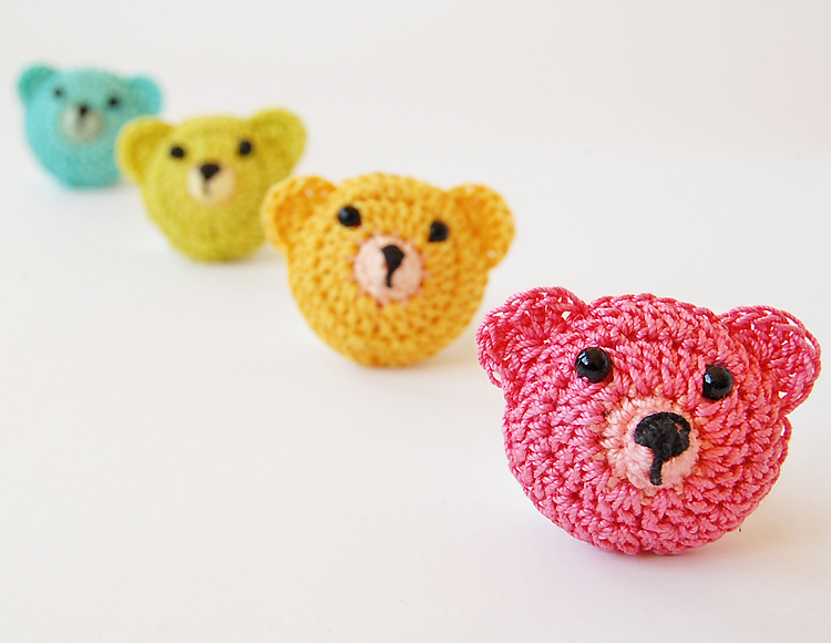 Crochet little bears
