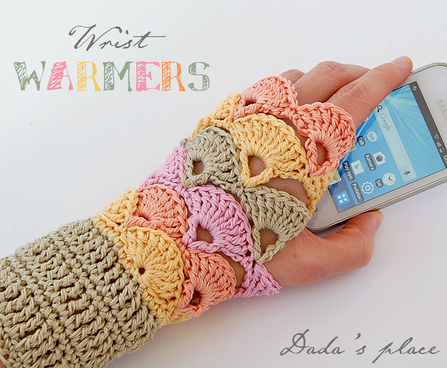 Regal Wrist Warmers Crochet Pattern - I Like Crochet