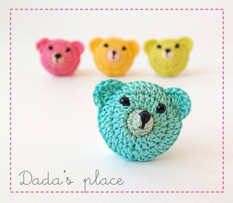 Cute crochet teddy bears