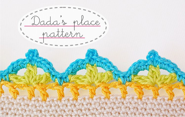 Dadas place crochet edge free pattern
