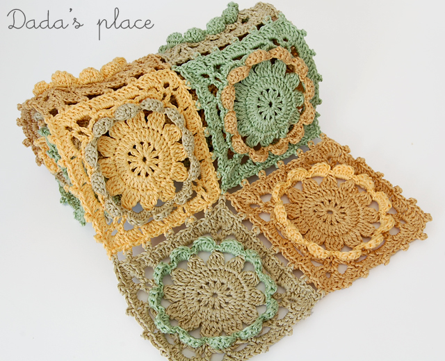 Dadas place crochet scarf free pattern