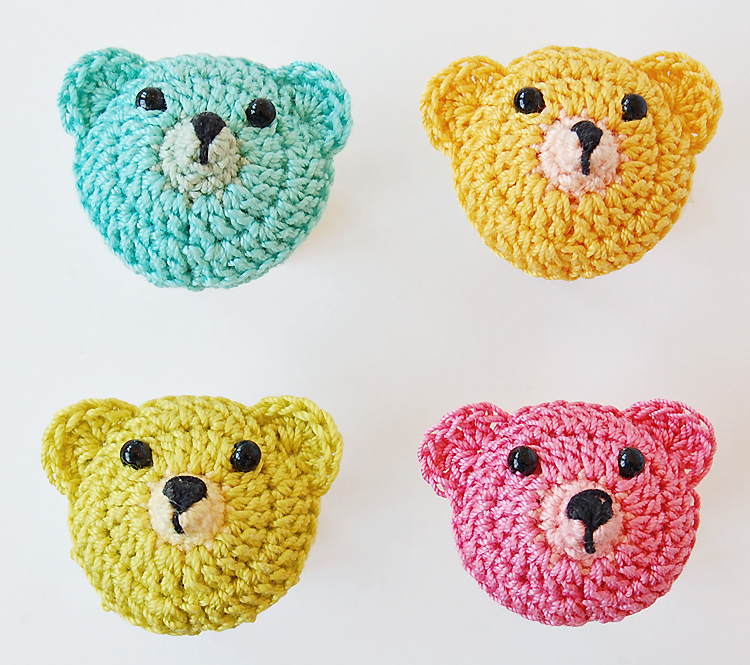 Dadas place crochet teddy bears