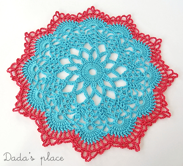 Dadas place doily free pattern