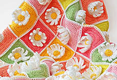 Daisy Baby Blanket