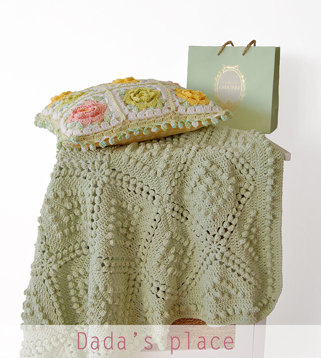 Free crochet pattern Vintage style vintage blanket