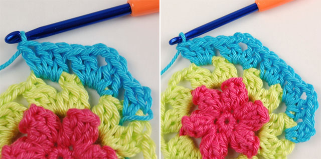 Free crochet step by step photo tutorial for beginners
