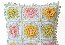 Japanese Flower Pillow