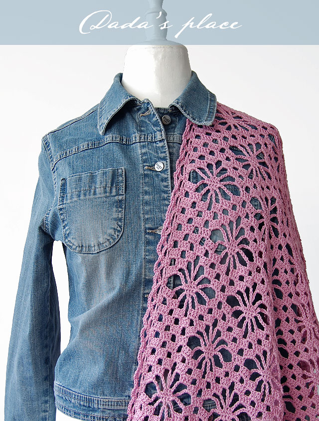 Japanese lacy scarf Japanese lacy scarf