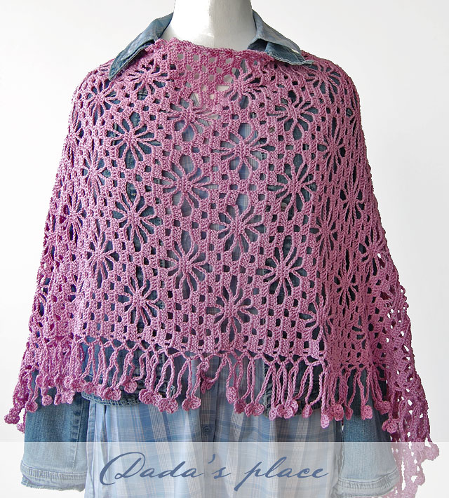 Japanese lacy shawl