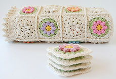 Primavera Flower Baby Blanket