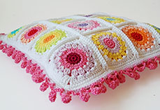 Rosie Posie Pillow