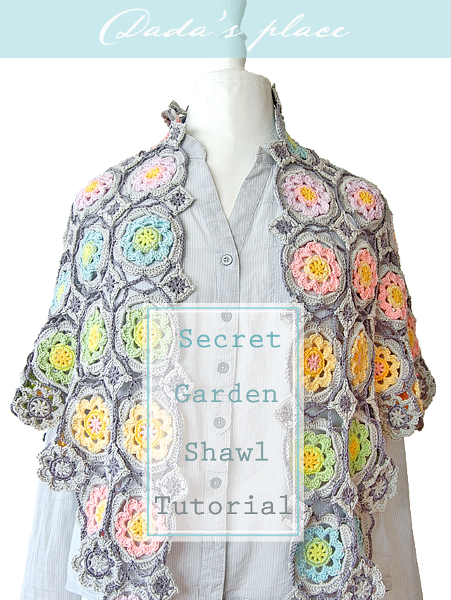 Secret garden shawl free pattern
