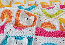 Teddy Bear Baby Blanket