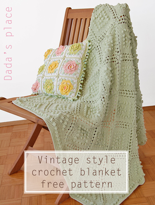 How to crochet a blanket with our free crochet pattern