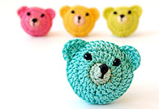 Crochet little bears