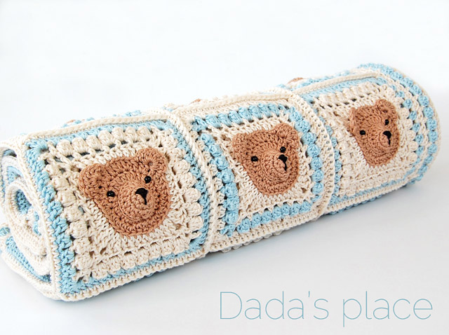 teddy bear baby blanket