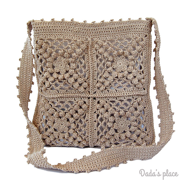 crochet boho bag