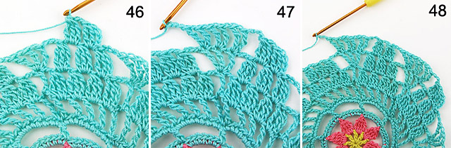 free crochet step-by-step mandala tutorial 