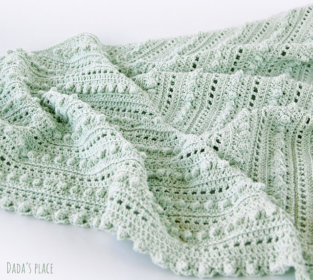 simple crochet shawl pattern by dadas place