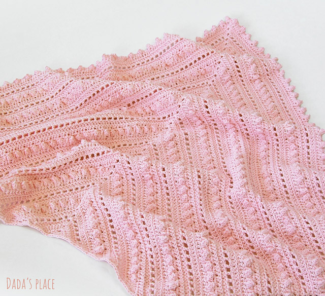 simple crochet shawl pattern by dadas place