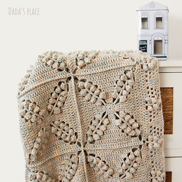 Free crochet blanket pattern by dadas place