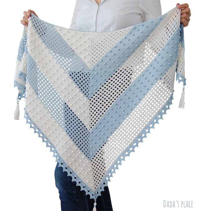 Awana crochet shawl pattern