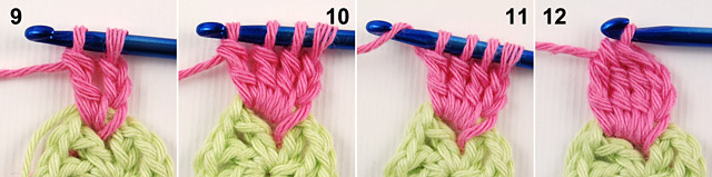 Free crochet baby blanket tutorial 3