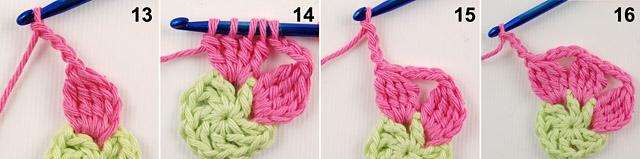 free crochet baby blanket tutorial 4