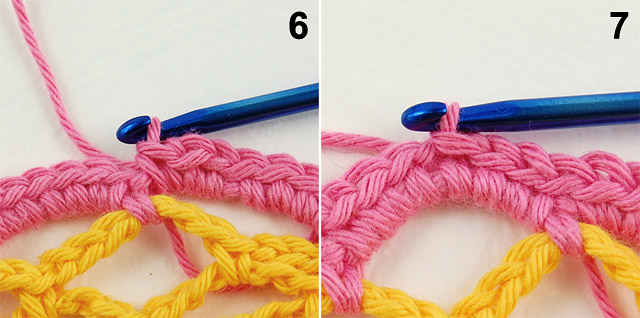 Free crochet border tutorial by dadas place 4