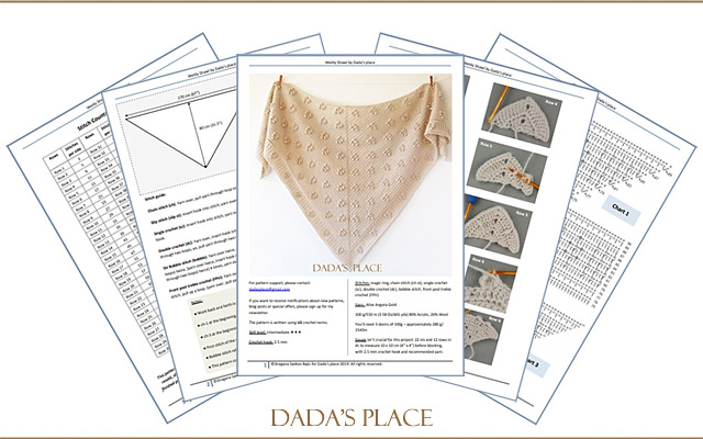 Weldy Shawl pattern by dadas place