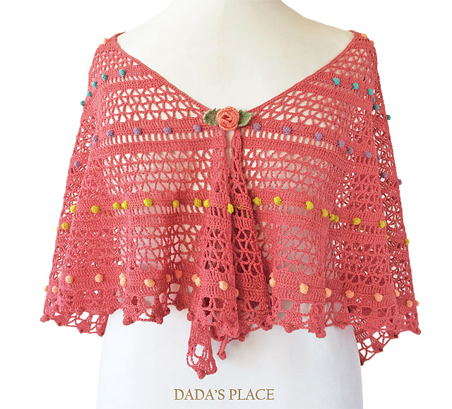 Lelia Shawl crochet pattern by dadas place 2