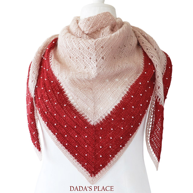 Crochet Shawl Pattern Delicate Shawl by Dadas place