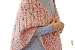 Crochet cable shawl pattern by dadas place 5